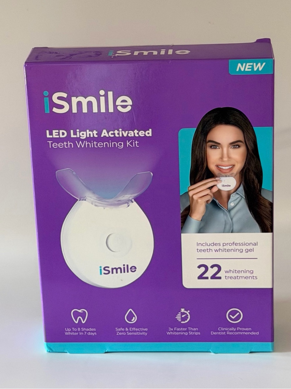 iSmile LED Light Activated Teeth Whitening Kit